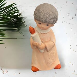 HOMCO Childs Nativity Set 5602 Shepherd with Candle Replacement